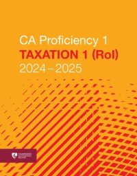 Omslagafbeelding: Taxation 1 (RoI) 2024–2025 9781913975739