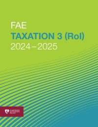 Cover image: Taxation 3 (RoI) 2024–2025 9781913975753