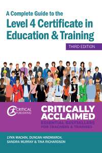 صورة الغلاف: A Complete Guide to the Level 4 Certificate in Education and Training 3rd edition 9781914171130