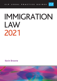 Cover image: Immigration Law 2021 21st edition 9781913226886