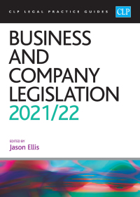 Cover image: Business and Company Legislation 2020/2021 20th edition 9781914202124