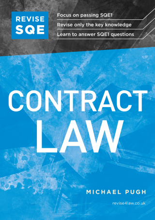 Imagen de portada: Revise SQE Contract Law 1st edition 9781914213014