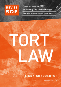 Cover image: Revise SQE Tort Law 9781914213069