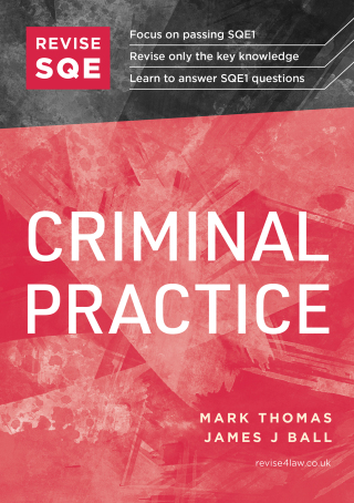 Immagine di copertina: Revise SQE Criminal Practice 2025/26 2nd edition 9781914213502