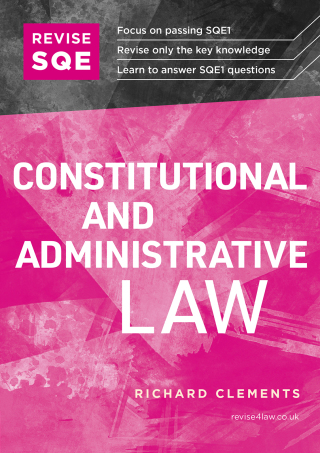 Cover image: Revise SQE Constitutional and Administrative Law 2nd edition 9781914213595