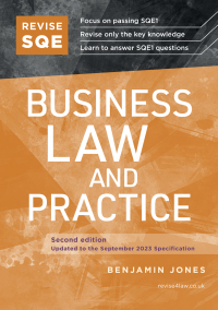 Cover image: Revise SQE Business Law and Practice 2nd edition 9781914213625