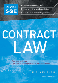 Cover image: Revise SQE Contract Law 2nd edition 9781914213656