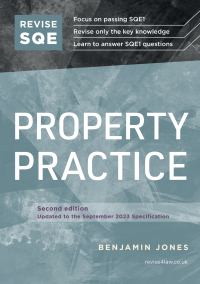 Cover image: Revise SQE Property Practice 2nd edition 9781914213779