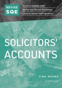 Titelbild: Revise SQE Solicitors' Accounts 2nd edition 9781914213809