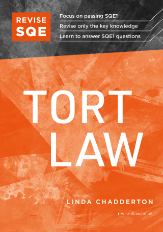 Cover image: Revise SQE Tort Law 2nd edition 9781914213830