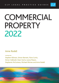 Cover image: Commercial Property 2022 22nd edition 9781914219603
