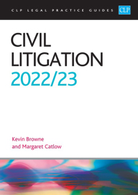 Cover image: Civil Litigation 2022/2023 20th edition 9781915469052