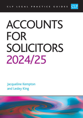 Cover image: Accounts for Solicitors 2024/2025 24th edition 9781915469786