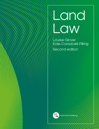 Cover image: Land Law 2nd edition 9781916243170