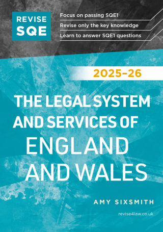 Immagine di copertina: Revise SQE The Legal System and Services of England and Wales 2025/26 9781917183239