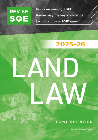 Immagine di copertina: Revise SQE Land Law 2025/26 9781917183413