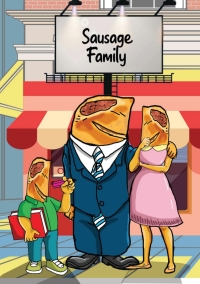 Cover image: Sausage Family 9781917267083