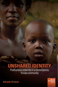 Immagine di copertina: Unshared Identity 9781920033286
