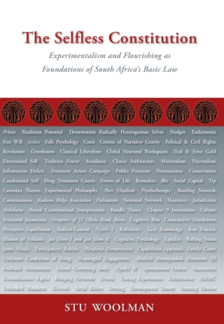 Cover image: The Selfless Constitution 1st edition 9781920033774