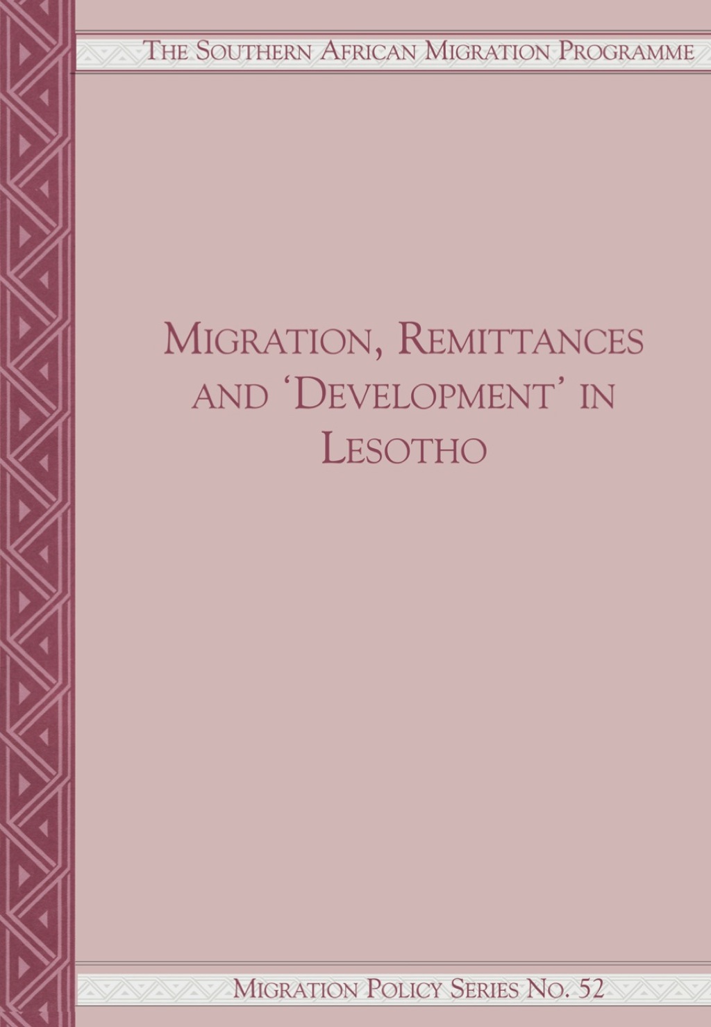 Migration, Remittances and Development in Lesotho