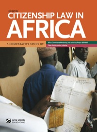 Imagen de portada: Citizenship Law in Africa 9781936133291