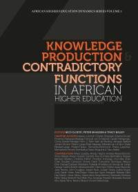 Titelbild: Knowledge Production and Contradictory Functions in African Higher Education 9781920677855