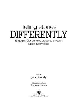Cover image: Telling Stories Differently 1st edition 9781920689858