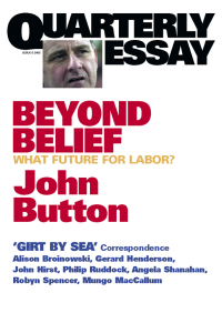 Cover image: Quarterly Essay 6 Beyond Belief 9781863951470