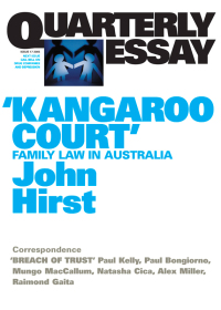 Cover image: "Kangaroo Court" 9781863953412