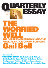 Immagine di copertina: Quarterly Essay 18 Worried Well 9781863953818