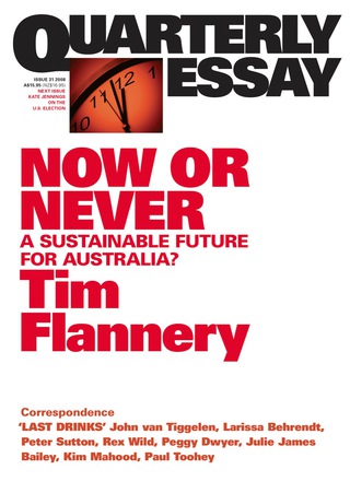 صورة الغلاف: Quarterly Essay 31 Now or Never 9781863952712