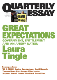 Cover image: Quarterly Essay 46 Great Expectations 9781863955645