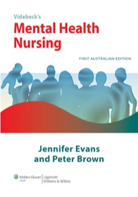 Videbeck's Mental Health Nursing First Australian Edition 1st edition ...