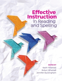 صورة الغلاف: Effective instruction in reading and spelling 1st edition 9781922648389