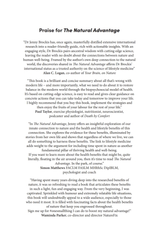 Cover image: The Natural Advantage 9781923186194