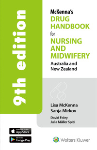 Imagen de portada: McKenna’s Drug Handbook for Nursing & Midwifery 9th edition 9781925058130