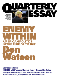 Cover image: Quarterly Essay 63 Enemy Within 9781863958677