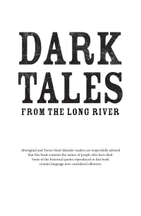 Cover image: Dark Tales from the Long River 9781925816631