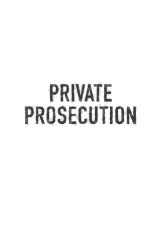 Cover image: Private Prosecution 9781925816730