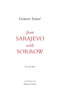 Cover image: From Sarajevo With Sorrow 9780973597158
