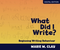 Imagen de portada: What Did I Write? Beginning Writing behaviour 1st edition 868632503