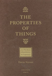Omslagafbeelding: The Properties of Things 9781897231340