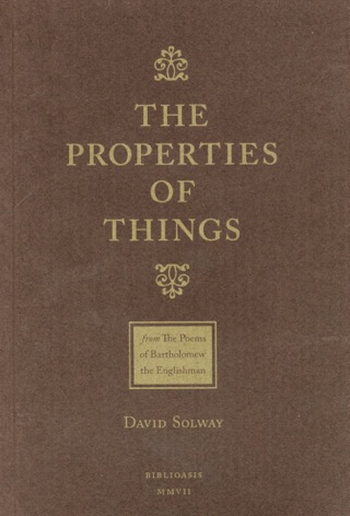 Imagen de portada: The Properties of Things 9781897231340