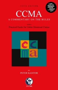 Cover image: CCMA: A Commentary on the Rules 5th edition 9781928309284