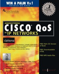 Imagen de portada: Administering Cisco QoS in IP Networks: Including CallManager 3.0, QoS, and uOne 9781928994213