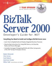 Cover image: Biz Talk Server 2000 Developer's Guide 9781928994404