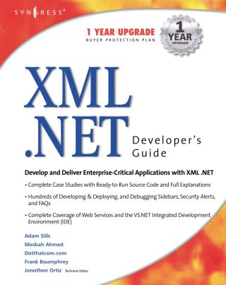 Cover image: XML Net Developers Guide 9781928994473