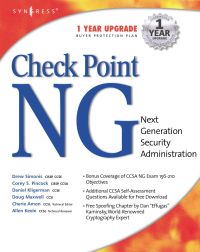 صورة الغلاف: Checkpoint Next Generation Security Administration 9781928994749