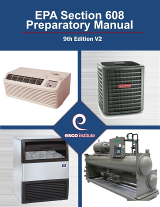 Cover image: EPA Section 608 Prep Manual 9th edition 1930044607