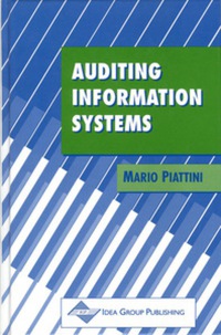 Imagen de portada: Auditing Information Systems 9781878289759